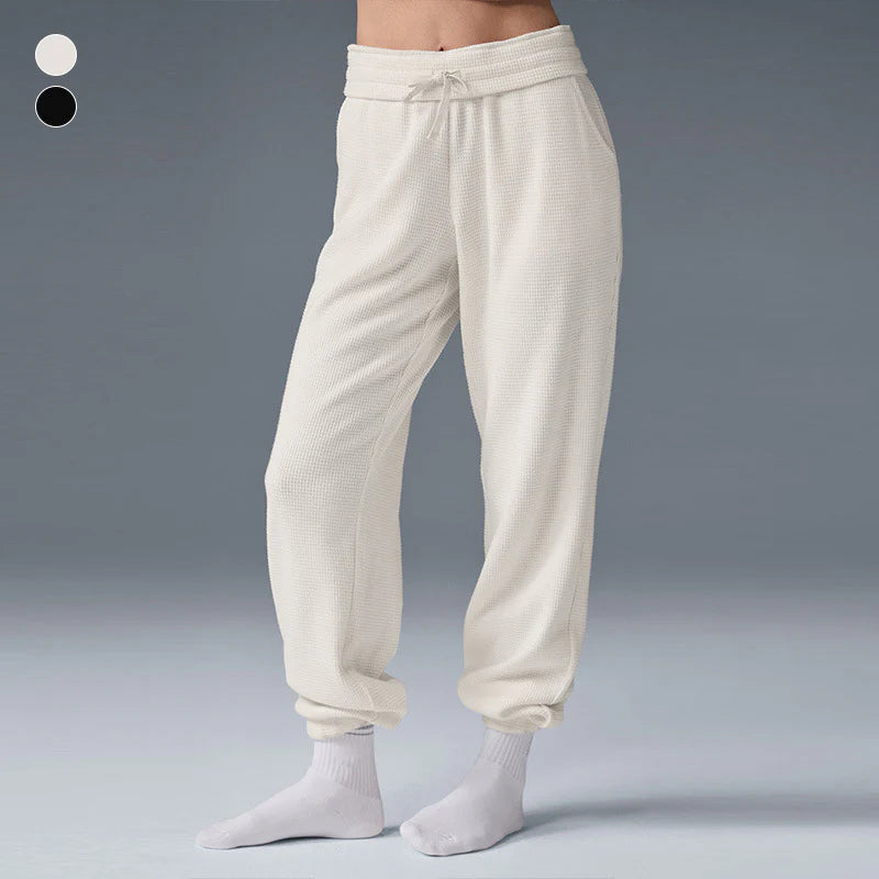 YARA WAFFLE  LONG LOUNGE PANT