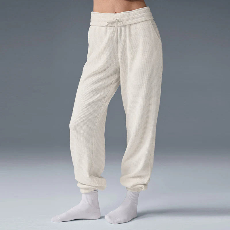 YARA WAFFLE  LONG LOUNGE PANT