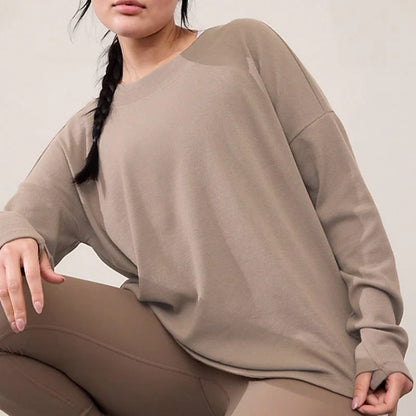 VALORA V Cut BackSweater