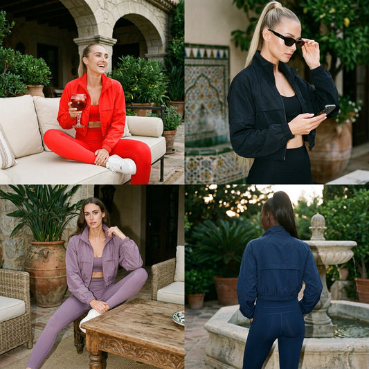 ARTEMIS CROPPED LIGHTWEIGHT JACKET