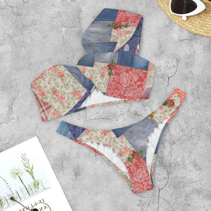 muse one shoulder 2 piece bikini