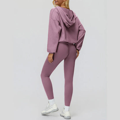 MARA V NECK HOODIE