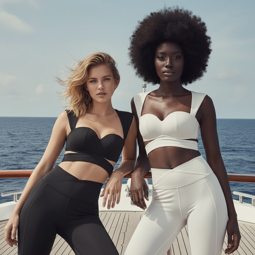 ARIA  Sweetheart Wrap Crop Top