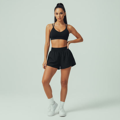 SERAPHINE 2 piece sports bra and Running Short