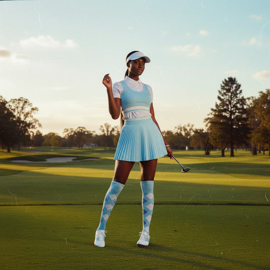 TAHLIA BABY BLUE 3 Piece Pleated Squort and cropped tank set (white short sleeve tee+ cropped tank+ pleated squort)