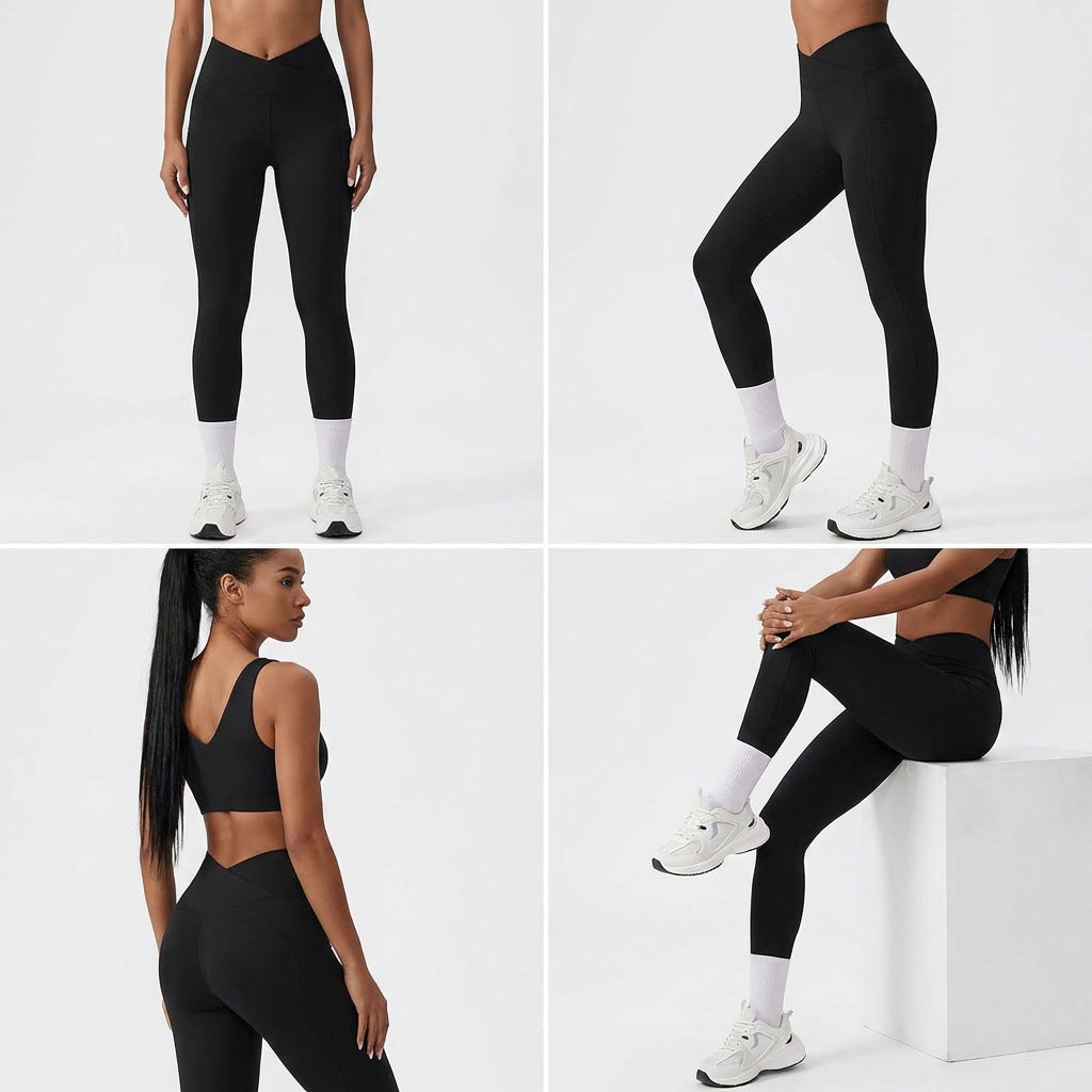 ELEVATE SCULPT CROSS FRONT LEGGINGS