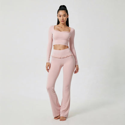 MAGDELENE 2 PIECE RUFFLE SET