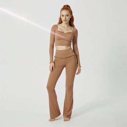 MAGDELENE 2 PIECE RUFFLE SET