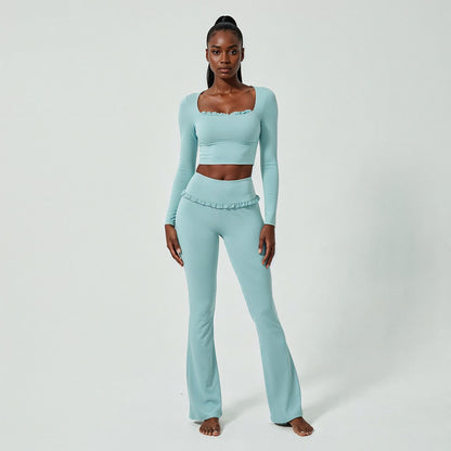 MAGDELENE 2 PIECE RUFFLE SET