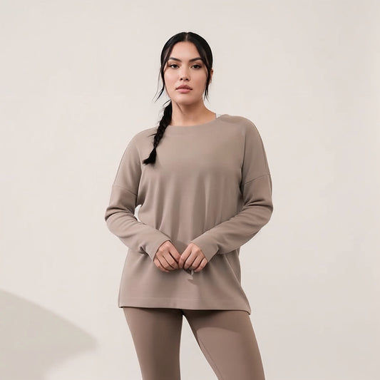 VALORA V Cut BackSweater