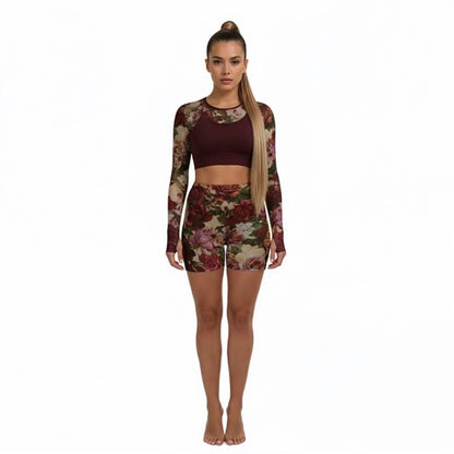 ADURA x FAYAH AMORA YOGA SHORTS (SPF 50+)