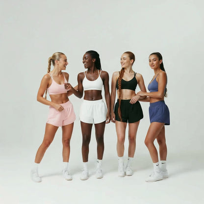 SERAPHINE 2 piece sports bra and Running Short